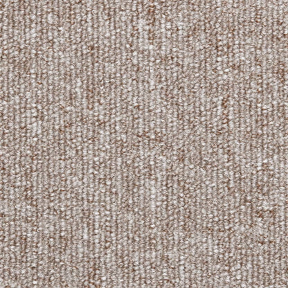 Berkfield Carpet Stair Treads 15 pcs Light Brown 56x17x3 cm