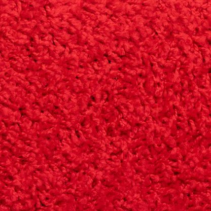 Berkfield Carpet Stair Treads 15 pcs Red 56x17x3 cm