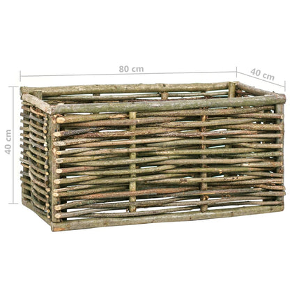 Berkfield Raised Garden Raised Bed 80x40x40 cm Hazel Wood