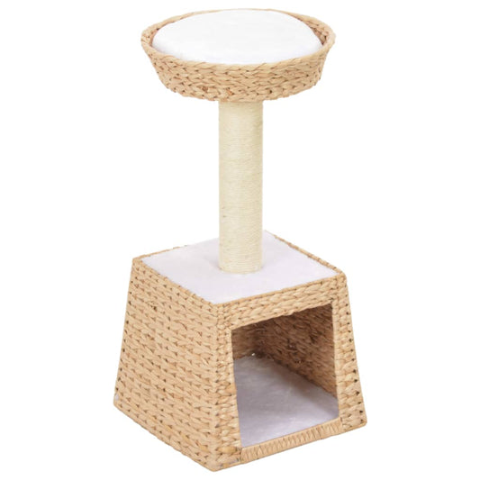 Berkfield Cat Tree with Sisal Scratching Post Seagrass
