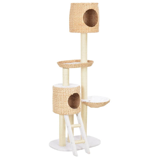 Berkfield Cat Tree with Sisal Scratching Post Seagrass
