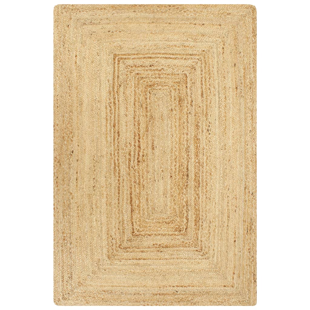 Berkfield Handmade Rug Jute Natural 80x160 cm