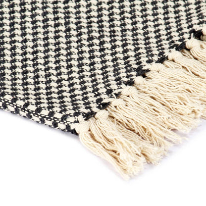 Berkfield Throw Cotton 125x150 cm Anthracite