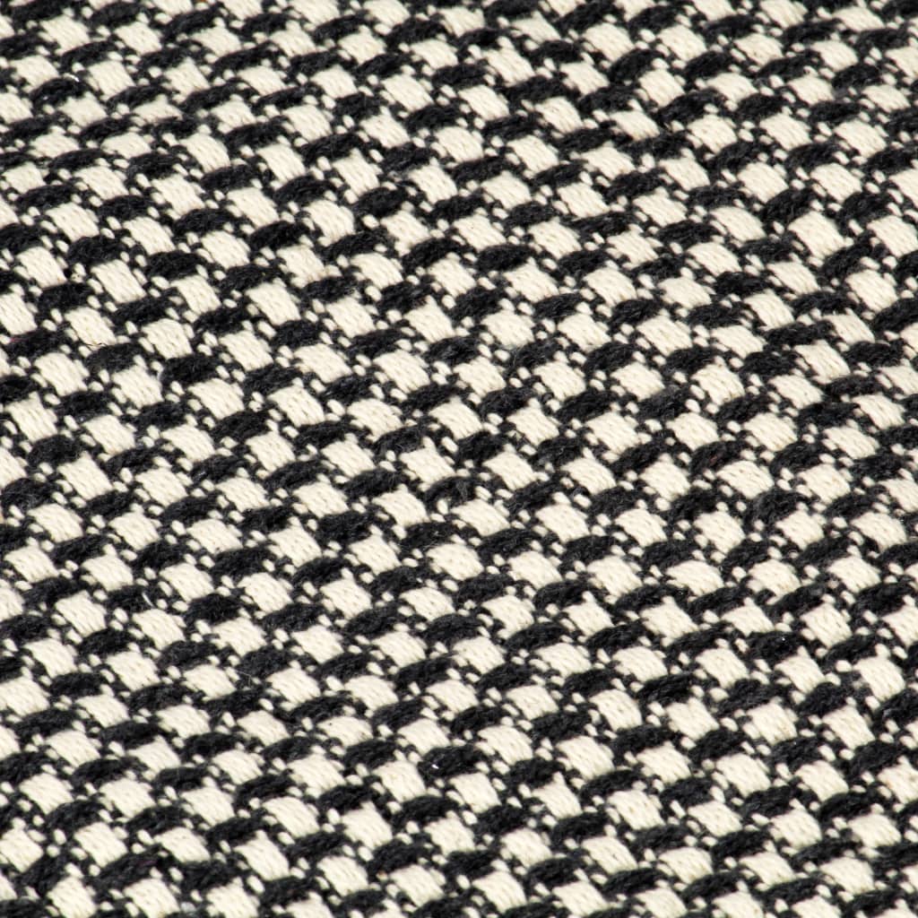 Berkfield Throw Cotton 125x150 cm Anthracite