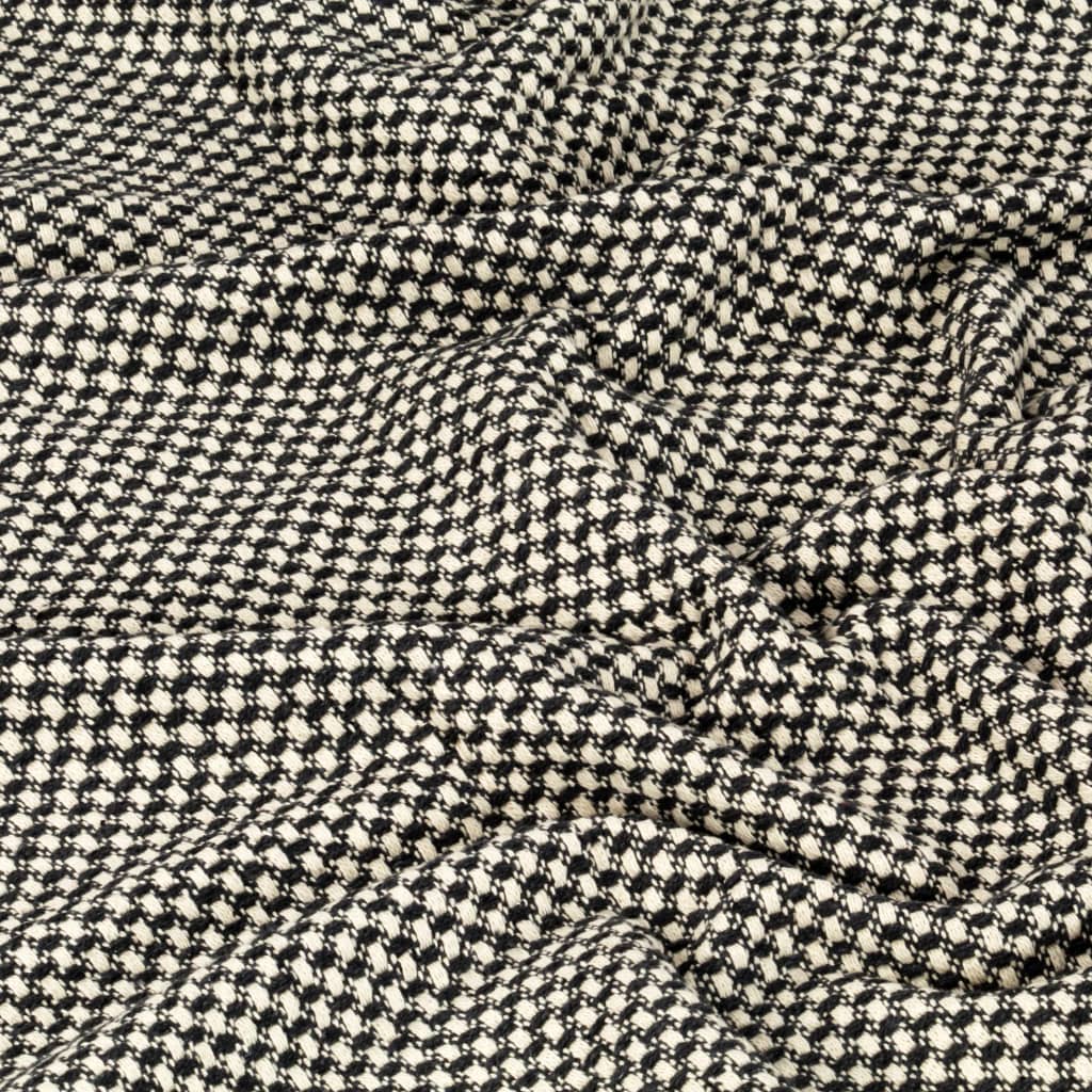 Berkfield Throw Cotton 125x150 cm Anthracite