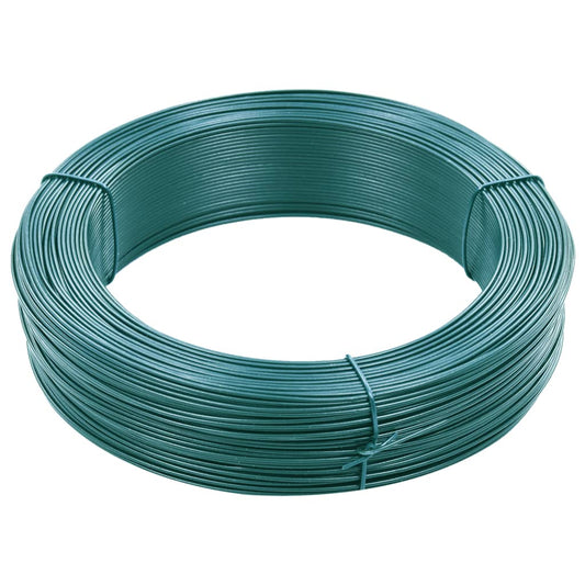 Berkfield Fence Binding Wire 250 m 0.9/1.4 mm Steel Blackish Green