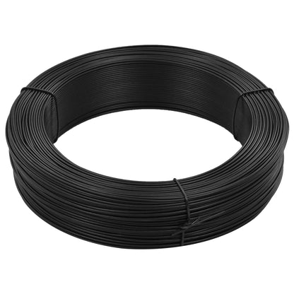 Berkfield Fence Binding Wire 250 m 0.9/1.4 mm Steel Anthracite