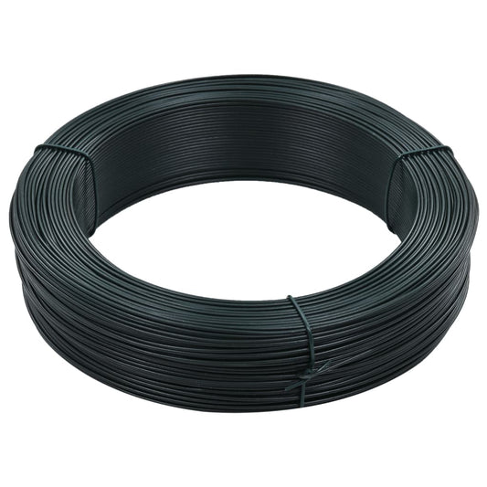 Berkfield Fence Binding Wire 250 m 1.6/2.5 mm Steel Blackish Green