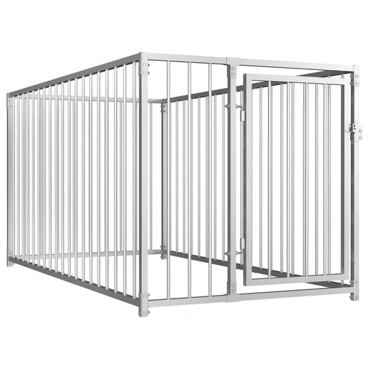 Berkfield Outdoor Dog Kennel 100x200x100 cm