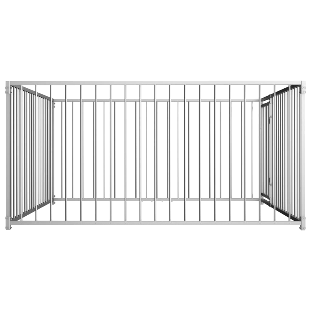 Berkfield Outdoor Dog Kennel 200x200x100 cm