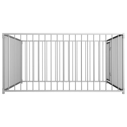 Berkfield Outdoor Dog Kennel 200x200x100 cm