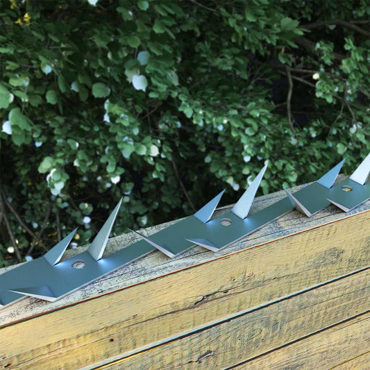 Berkfield Wall Spikes 2 pcs Steel 1 m