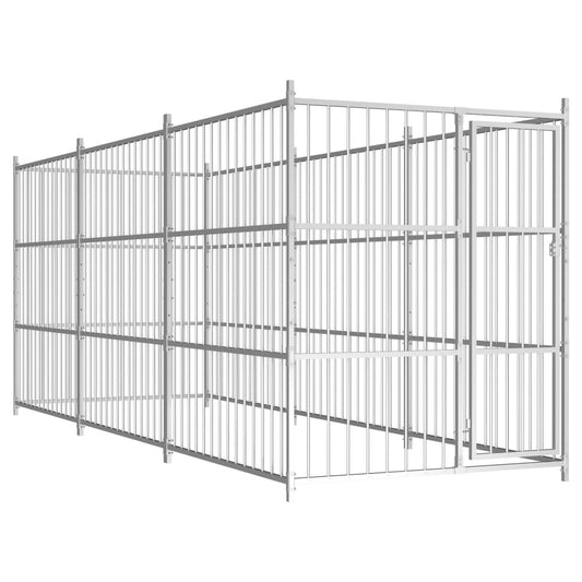 Berkfield Outdoor Dog Kennel 450x150x185 cm
