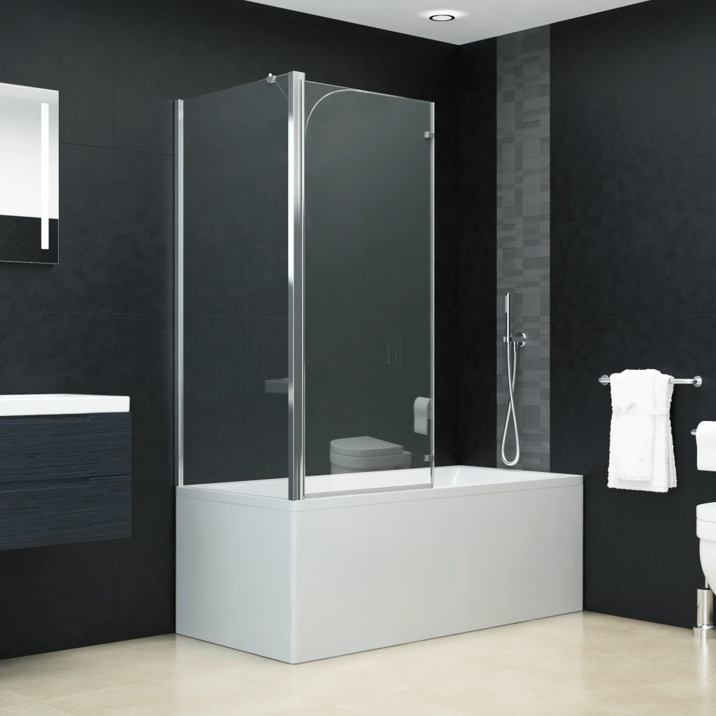 Berkfield Bi-Folding Shower Enclosure ESG 120x68x130 cm