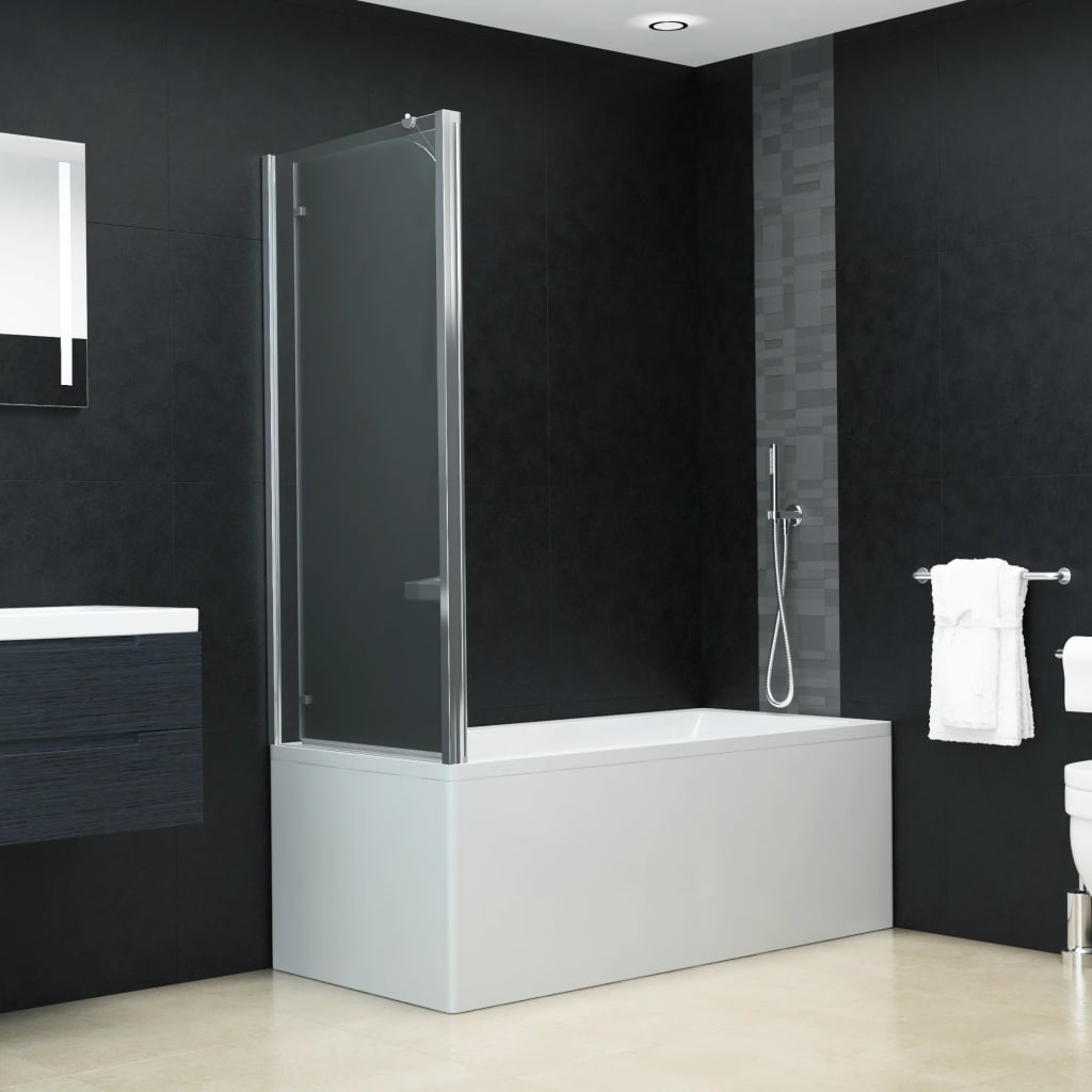 Berkfield Bi-Folding Shower Enclosure ESG 120x68x130 cm