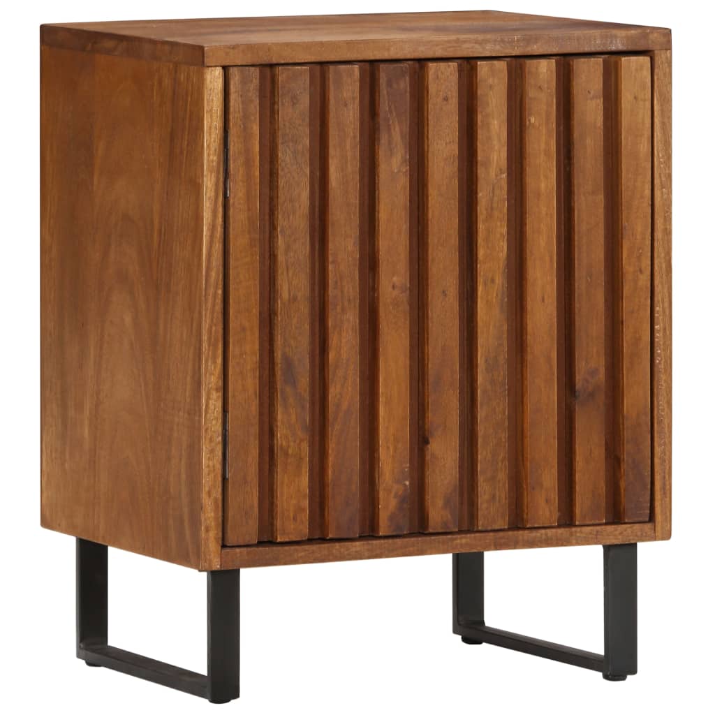 Berkfield Bedside Cabinet 40x30x50 cm Solid Mango Wood
