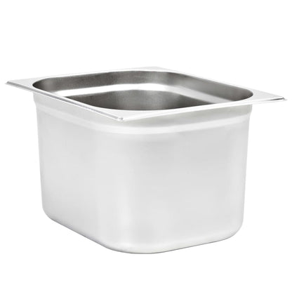 Berkfield Gastronorm Containers 2 pcs GN 1/2 200 mm Stainless Steel