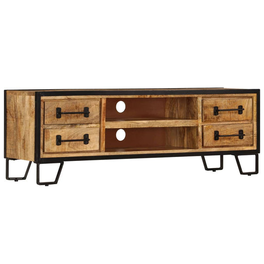 Berkfield TV Cabinet with Drawers 120x30x40 cm Solid Mango Wood