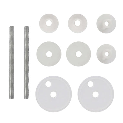 Berkfield Toilet Seats with Lids 2 pcs MDF Water