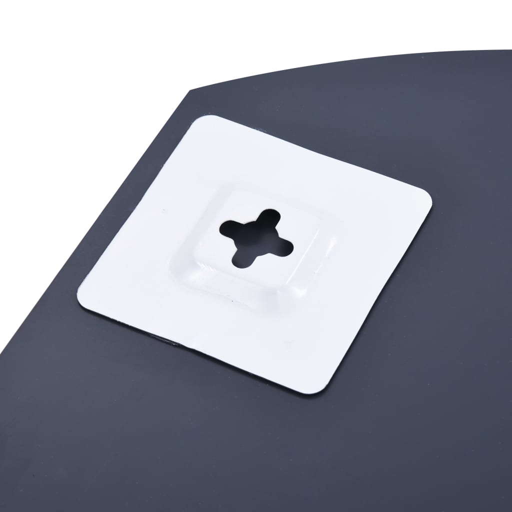 Berkfield Wall Mirror with Shelf 50x70 cm Tempered Glass