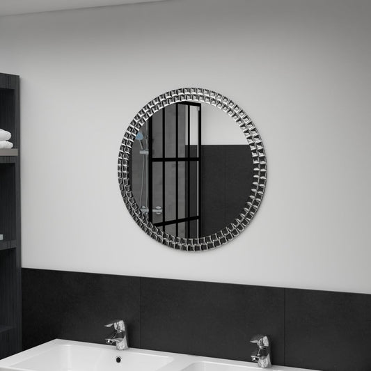 Berkfield Wall Mirror 60 cm Tempered Glass