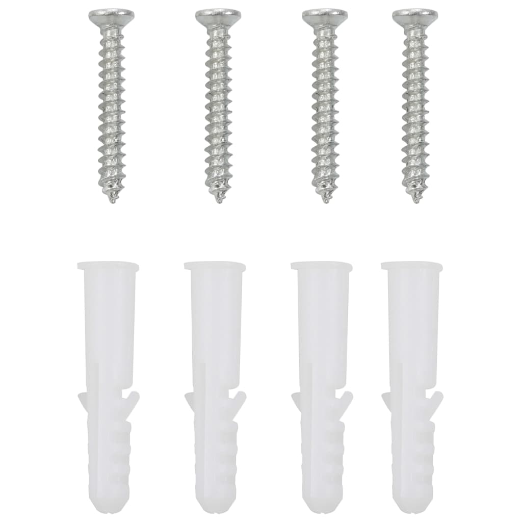 Berkfield Kitchen Backsplash Black 100x50 cm Tempered Glass