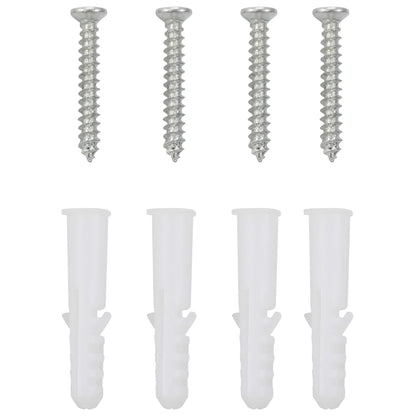 Berkfield Kitchen Backsplash Black 100x50 cm Tempered Glass