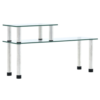 Berkfield Kitchen Shelf Transparent 45x16x26 cm Tempered Glass