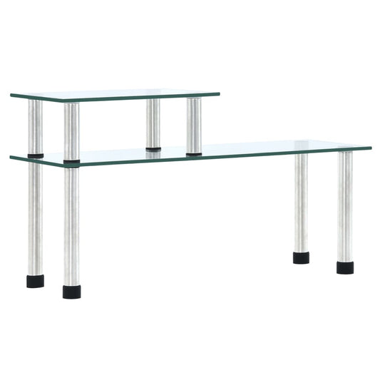 Berkfield Kitchen Shelf Transparent 45x16x26 cm Tempered Glass