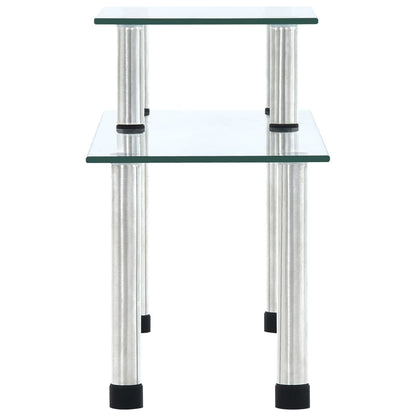 Berkfield Kitchen Shelf Transparent 45x16x26 cm Tempered Glass