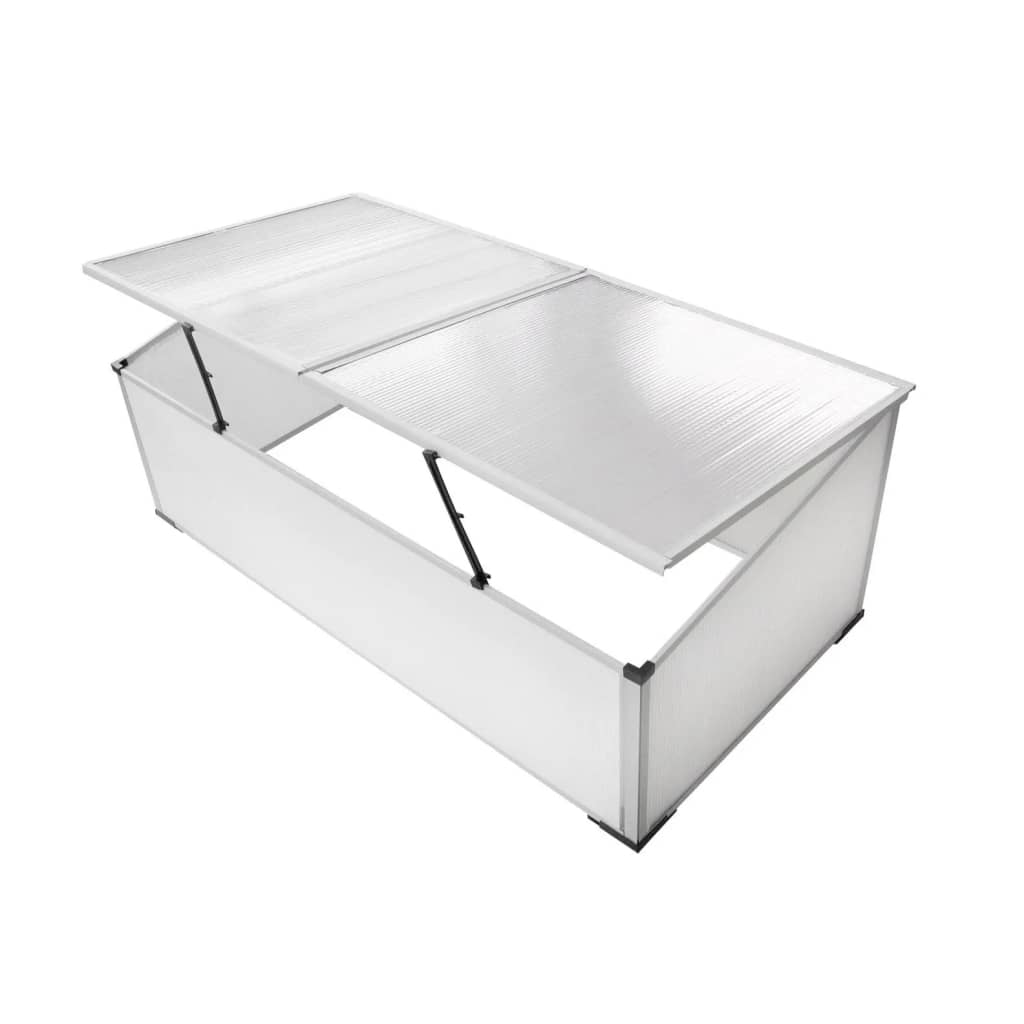 Berkfield Cold Frame 2 Lids 110x55x41 cm