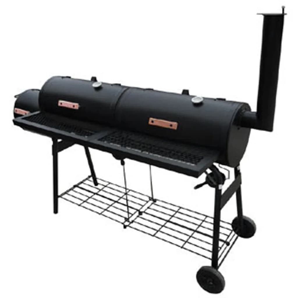 Berkfield Smoker BBQ Nevada XL Black