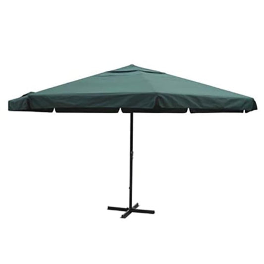 Berkfield Parasol Green Aluminium 500 cm