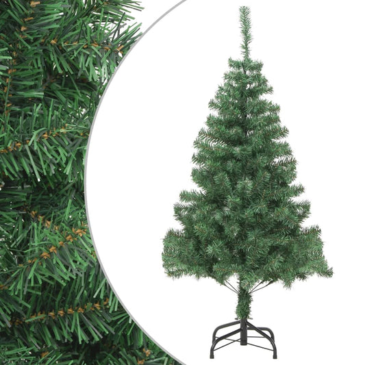 Berkfield Artificial Christmas Tree with Steel Stand 210 cm 910 Branches