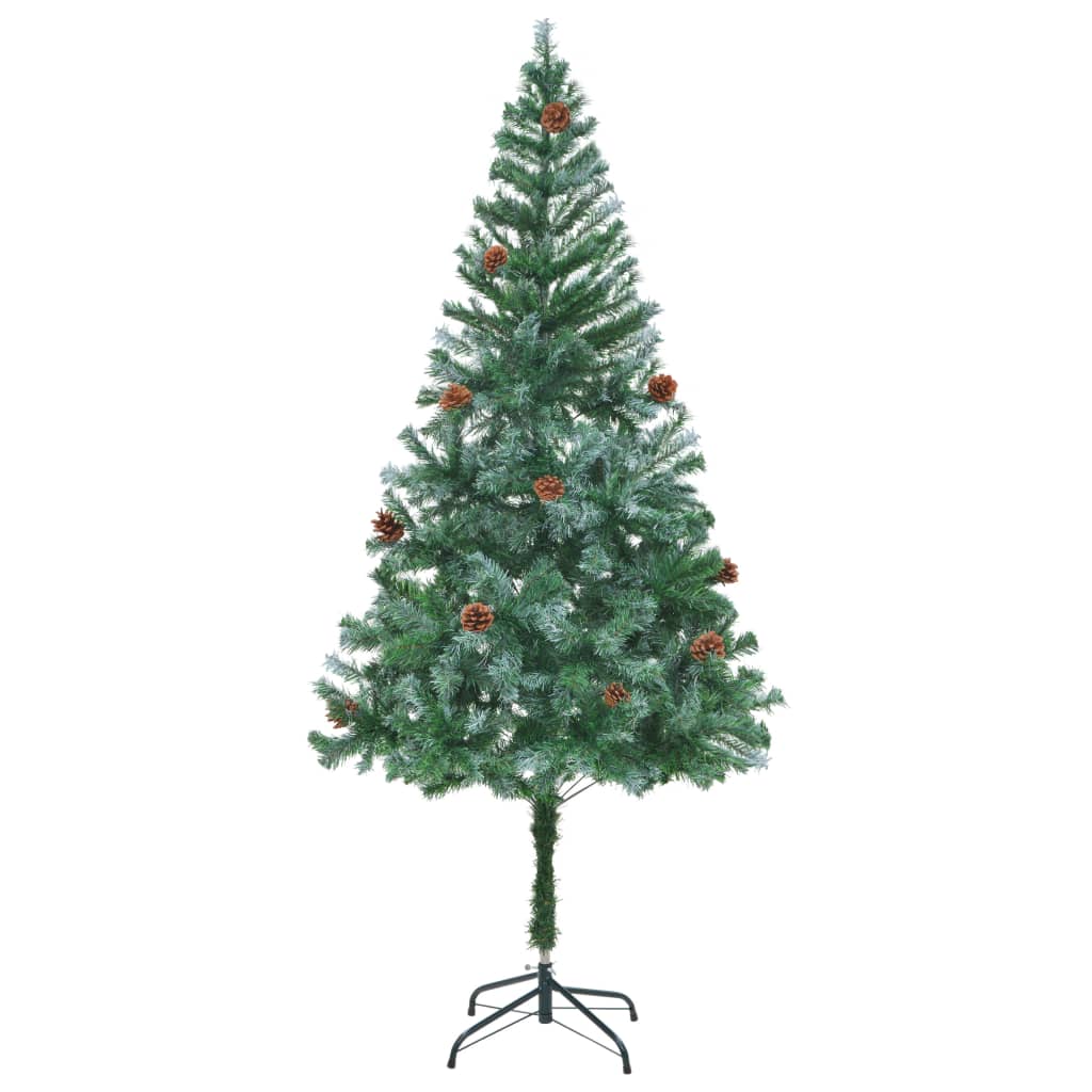 Berkfield Artificial Christmas Tree with Pinecones 180 cm