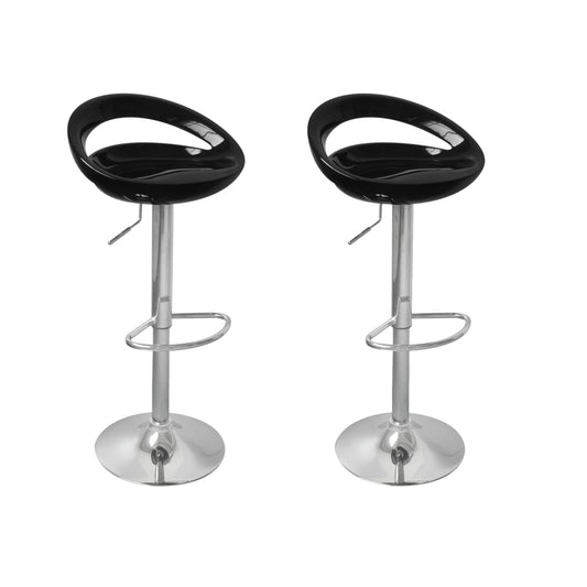 Berkfield Bar Stool Miami Black