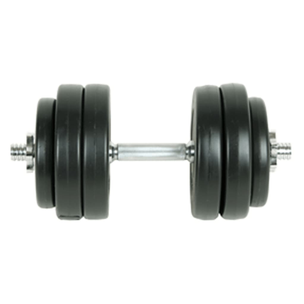 Berkfield 9 Piece Dumbbell Set 15 kg