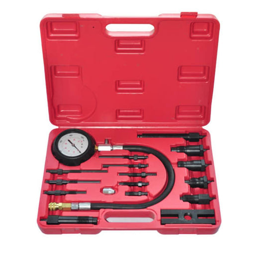 Berkfield 17 Piece Diesel Engine Compression Tester Kit