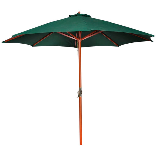 Berkfield Parasol Green 258 cm