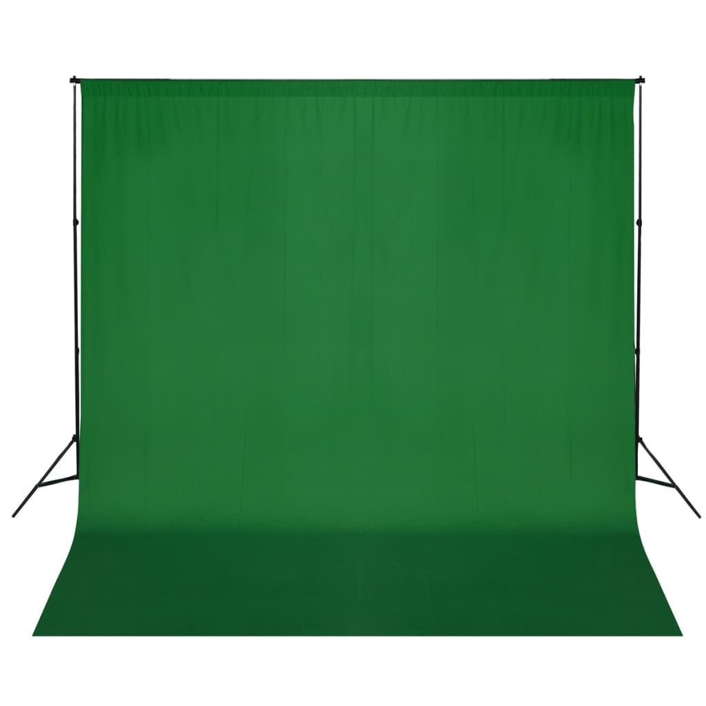 Berkfield Backdrop Support System 600x300 cm Green