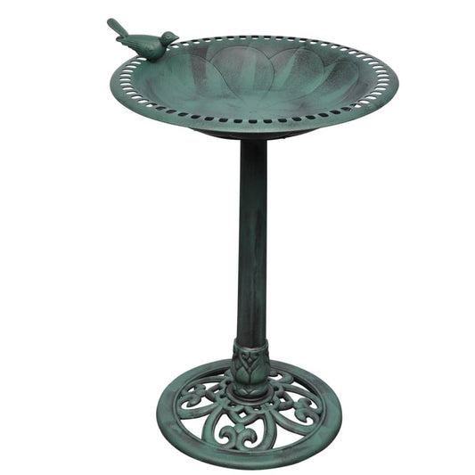Berkfield Bird Bath with Decorative Bird