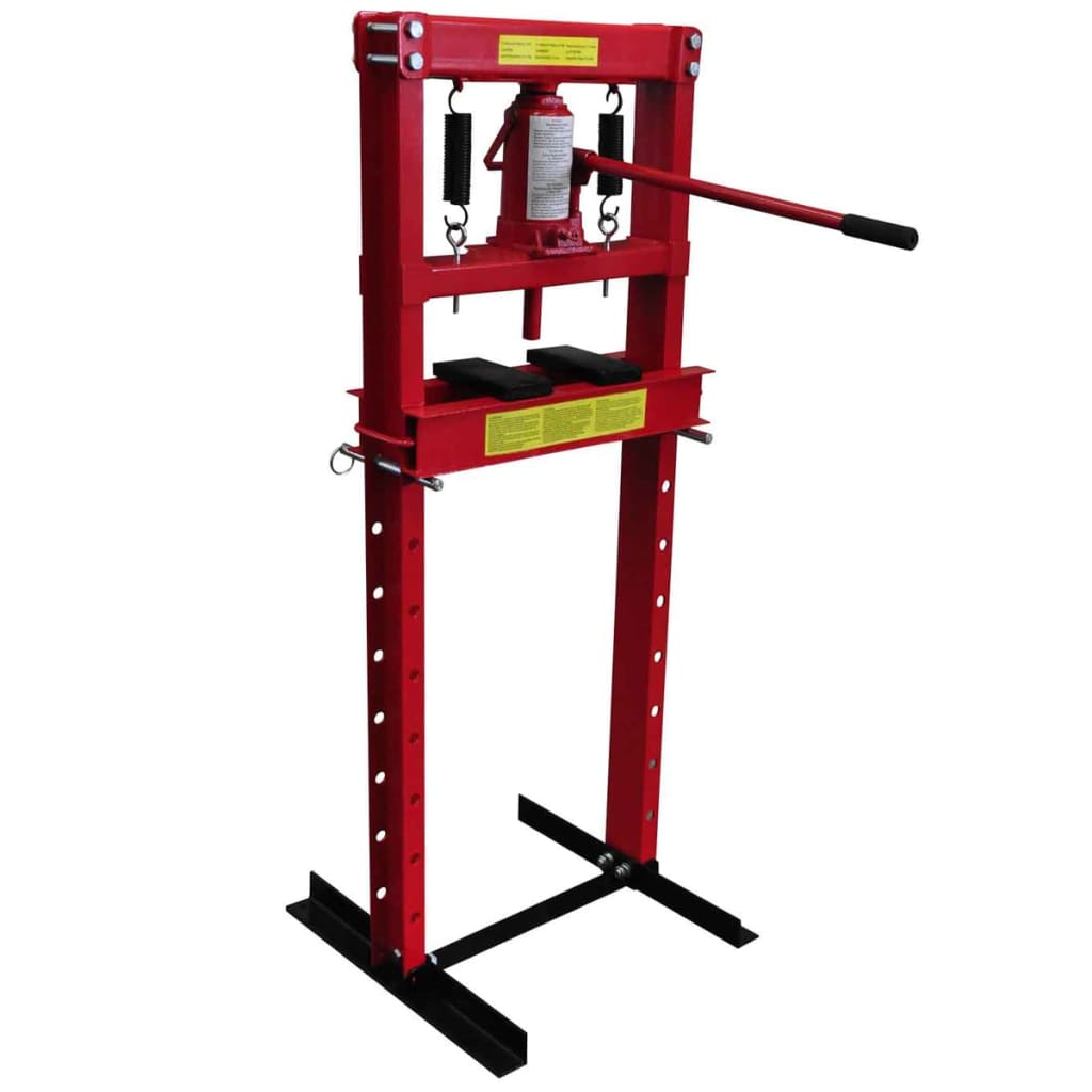 Berkfield 12-ton Hydraulic Floor Shop Press Heavy Duty