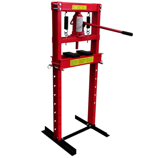 Berkfield 12-ton Hydraulic Floor Shop Press Heavy Duty