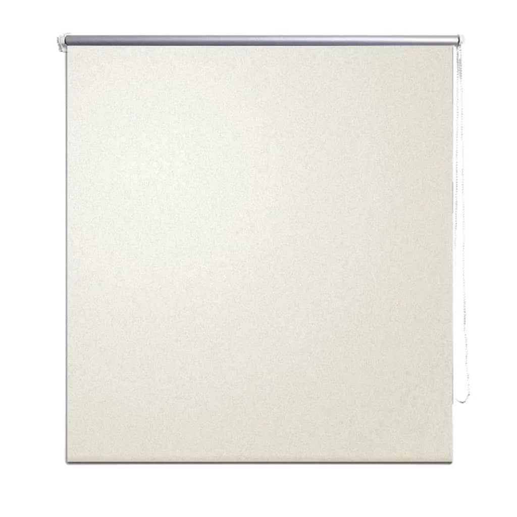 Roller blind blackout 80 x 175 cm off white
