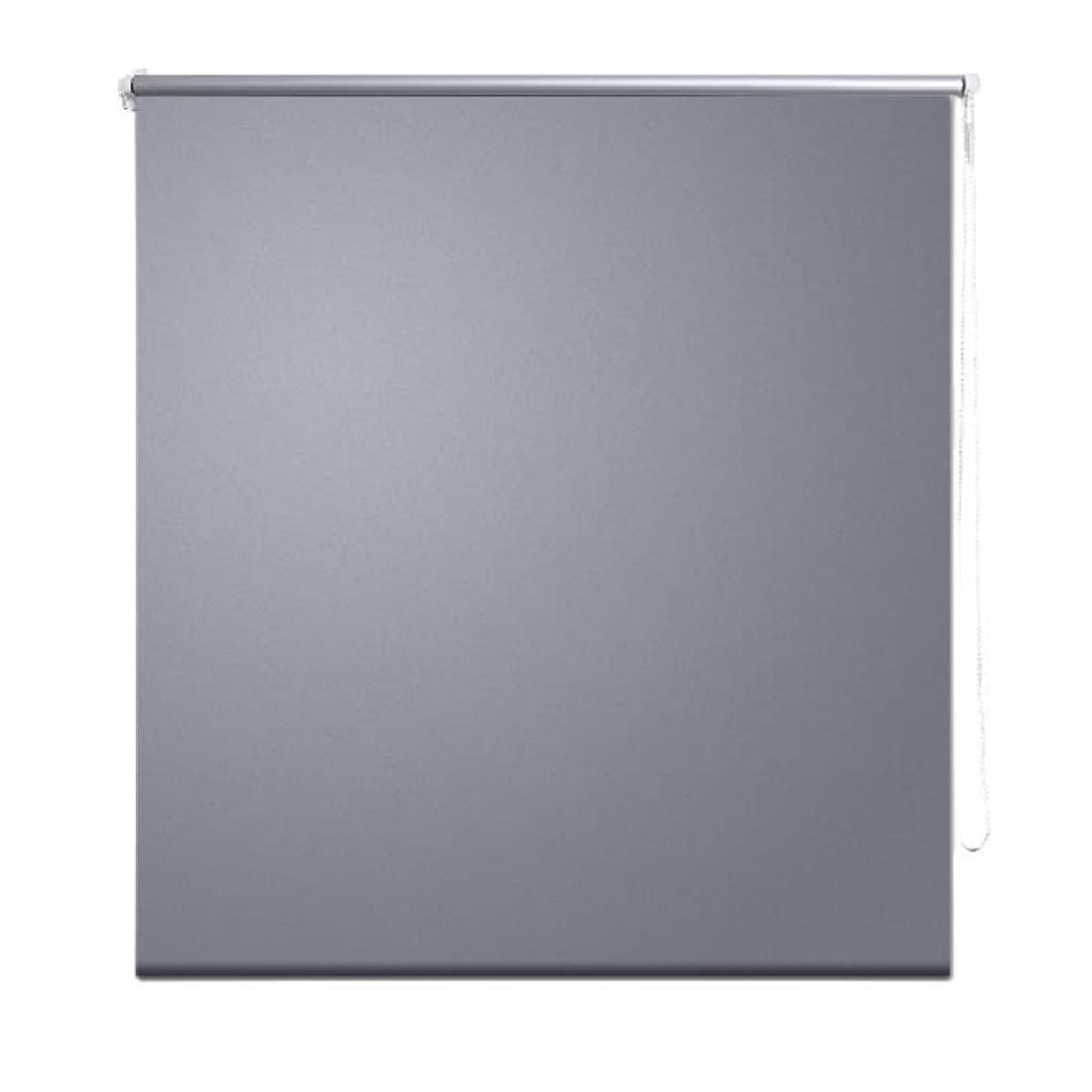 Roller Blind Blackout 120 x 175 cm Grey