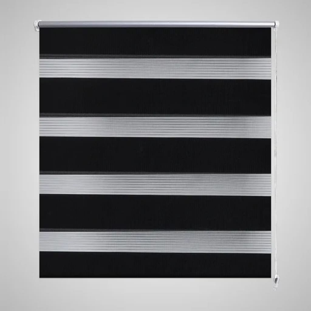 Zebra Blind 80 x 175 cm Black