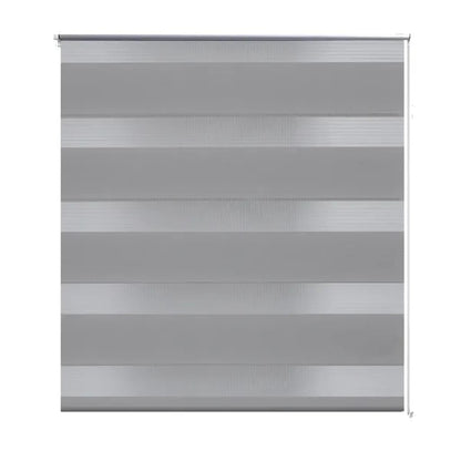 Berkfield Zebra Blind 100 x 175 cm Grey