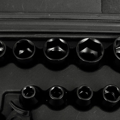 Berkfield 16 Piece Air Impact Wrench Set 1/2"