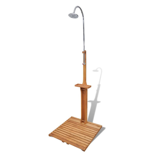 Wooden Garden Shower