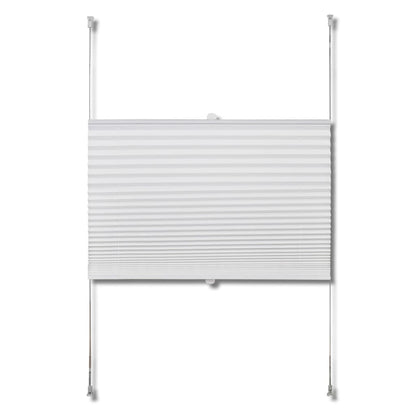 Plisse Blind 110x100cm White Pleated Blind